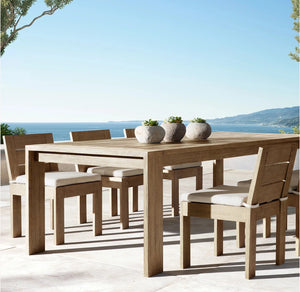 Open image in slideshow, Del Ray Collection- Outdoor Premium Teak Wood Dining Set - Sunzout Outdoor Spaces LLC
