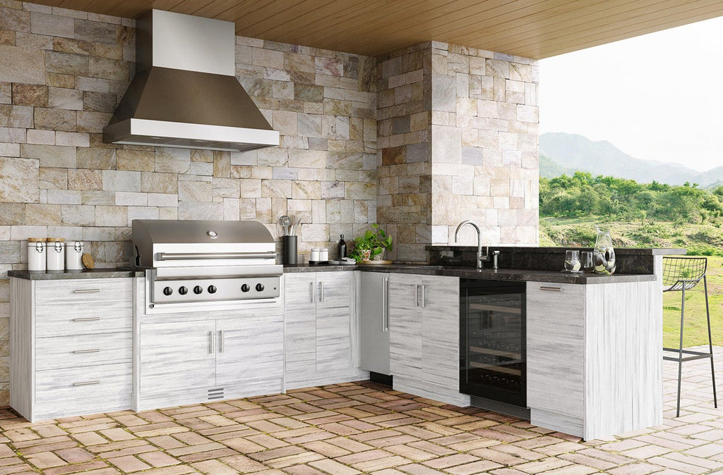 Composite Outdoor Cabinets. Outdoor Kitchen islands - Home360 Supply & Design