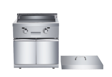 Sunzout Brand 27 inch Stainless Steel Outdoor Griddle with Modular Cabinet to combine to create your Outdoor Kitchen