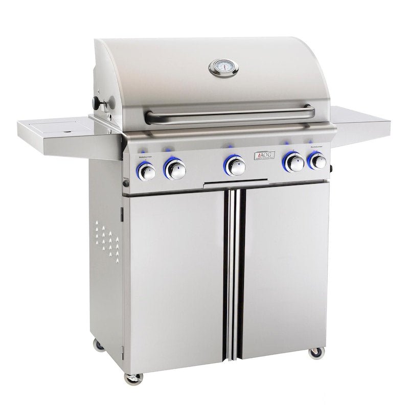 American Outdoor Grill L - Series 30 - Inch 3 - Burner Propane Gas Grill W/ Rotisserie & Single Side... - AOG