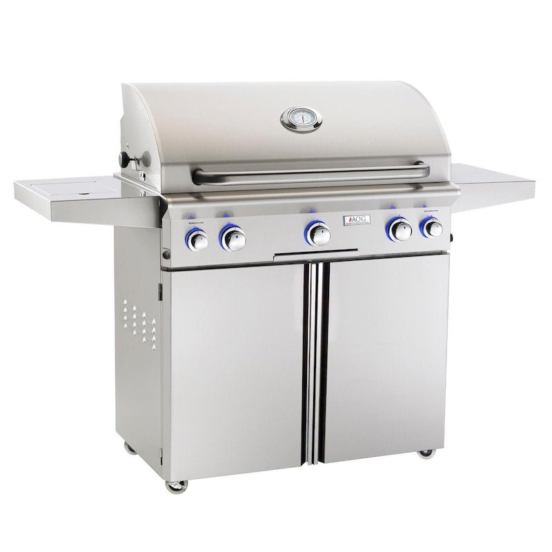 American Outdoor Grill L - Series 36 - Inch 3 - Burner Propane Gas Grill W/ Rotisserie & Single Side... - AOG