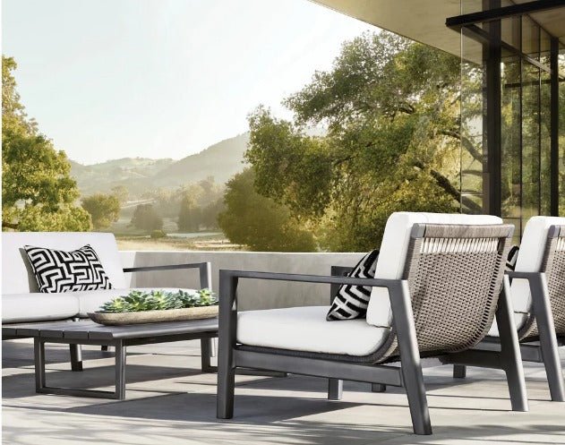 Outdoor Complete Furniture Collection Aluminum - Punta Gorda Collection - Sunzout Outdoor Furniture