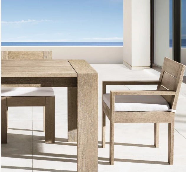 Outdoor Premium Teak Dining Set - Ana Maria Collection - Sunzout Outdoor Furniture