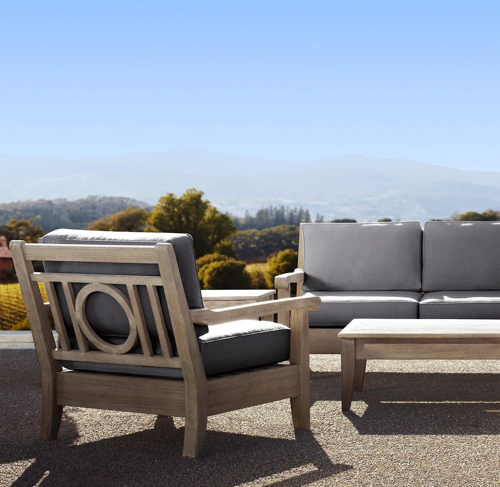 Port Canaveral Collection - Outdoor Premium Teak Sofa Set - Sunzout Outdoor Furniture