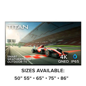 Open image in slideshow, Titan Full Sun QNED 120Hz Smart Outdoor TV (GL - Q80) - LG
