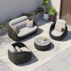 Nordic Outdoor All Weather Patio Sofa Set