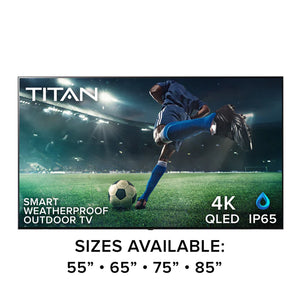 Open image in slideshow, Titan Full Sun QLED 120Hz Smart Outdoor TV (MS-Q70C)
