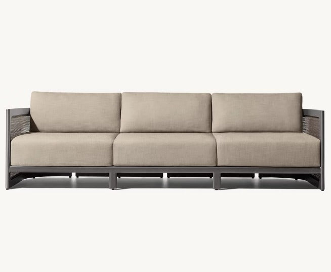 Outdoor All-Weather Aluminum Sofa Set - St. Thomas Collection